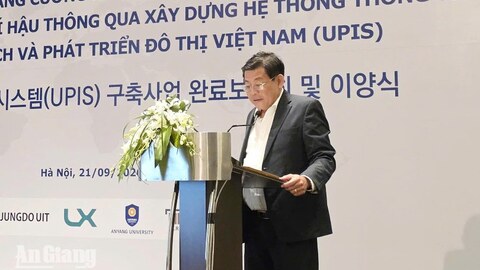 Phó Chủ tịch UBND tỉnh An Giang Ngô Công Thức: An Giang sẽ khai thác kết quả Dự án UPIS phục vụ quản lý đô thị