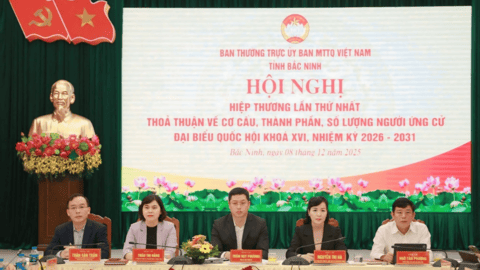 Bắc Ninh: Hiệp thương thống nhất cơ cấu, thành phần, số lượng người ứng cử đại biểu Quốc hội và đại biểu HĐND tỉnh