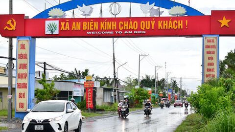 An Biên phấn đấu trở thành xã phát triển khá của tỉnh