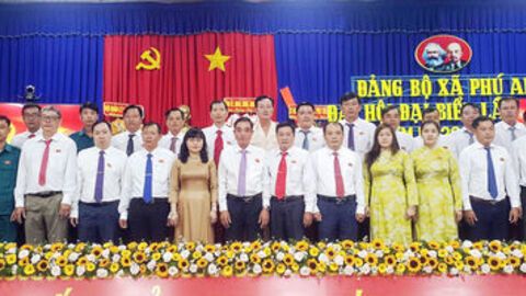 Đại hội đại biểu Đảng bộ xã Phú An nhiệm kỳ 2025 - 2030