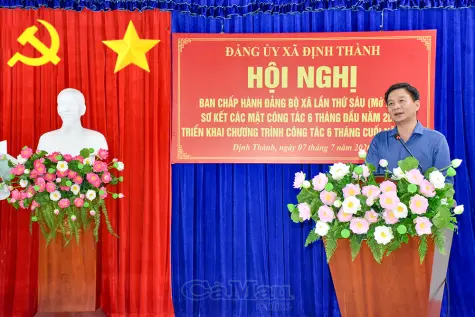 Xã Định Thành: Thu nhập bình quân đầu người đạt gần 90% chỉ tiêu cả năm