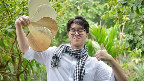 Khởi nghiệp xanh từ mo cau: Câu chuyện mùa hè của cậu học trò thành phố