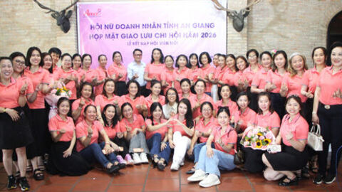 Hội Nữ doanh nhân tỉnh An Giang kết nạp hội viên mới