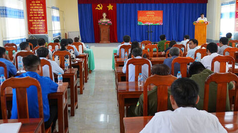 Phong trào "Toàn dân bảo vệ an ninh Tổ quốc" tại xã Phú An đạt nhiều kết quả tích cực