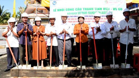 Phường Rạch Giá khởi công xây cầu Tổ 12