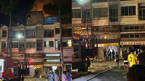 An Giang: Cháy nhà yến giữa đêm 