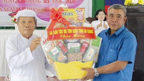 Gần 4 tỷ đồng chăm lo an sinh từ Hội thánh Cao Đài Bạch Y