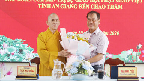 Ban Trị sự Giáo hội Phật giáo Việt Nam tỉnh An Giang báo cáo kết quả Đại hội nhiệm kỳ 2026 - 2031