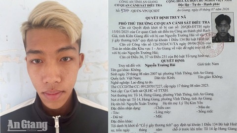 Truy nã đối tượng dùng dao đâm học sinh gây thương tích