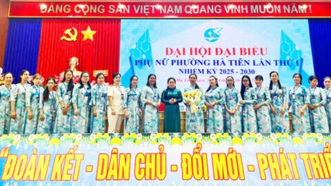 Đồng chí Trịnh Ngọc Son giữ chức Chủ tịch Hội Liên hiệp Phụ nữ phường Hà Tiên nhiệm kỳ 2025 - 2030