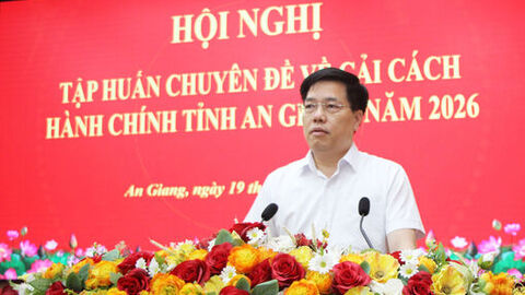 An Giang tập huấn cải cách hành chính giai đoạn 2026 - 2030 cho cán bộ quản lý