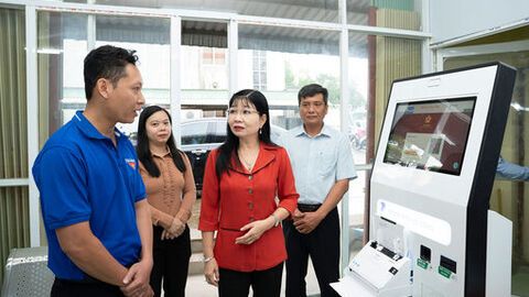 Phó Bí thư Tỉnh ủy An Giang khảo sát, kiểm tra hoạt động tại xã Vĩnh An 