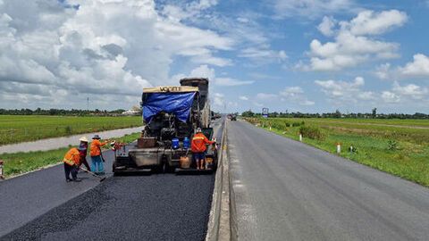 Nâng cấp mặt đường tuyến Lộ Tẻ - Rạch Sỏi hoàn thành trong tháng 9/2025