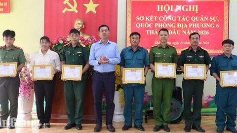 Mặt trận xã Khánh Bình tạo dấu ấn với nhiều hoạt động an sinh