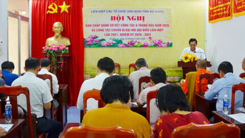 6 tháng, Liên hiệp Các tổ chức hữu nghị tỉnh An Giang vận động viện trợ hơn 13,9 tỷ đồng