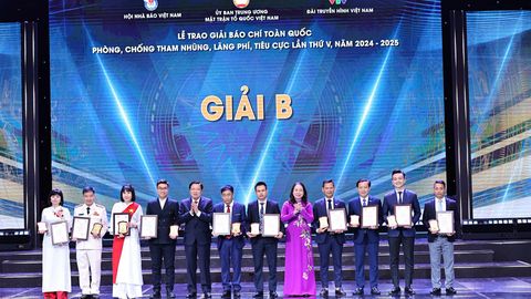 Báo và Phát thanh, Truyền hình Bắc Ninh đoạt giải B Giải báo chí toàn quốc phòng, chống tham nhũng, lãng phí, tiêu cực lần thứ V