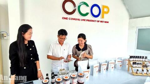 Mở rộng đầu ra cho sản phẩm OCOP Tri Tôn