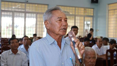 Đại biểu HĐND tỉnh An Giang tiếp xúc cử tri xã Hòa Điền