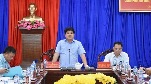 Tổ Công tác Ban Thường vụ Tỉnh ủy An Giang yêu cầu 5 xã đẩy nhanh đầu tư công, thu ngân sách