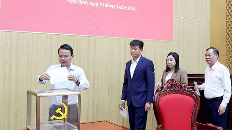 Ban Chấp hành Đảng bộ tỉnh thực hiện quy trình bầu Bí thư Tỉnh uỷ nhiệm kỳ 2025-2030