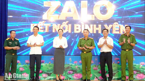 An Phú ra mắt “Zalo kết nối bình yên”, lập 4 điểm chữa cháy công cộng