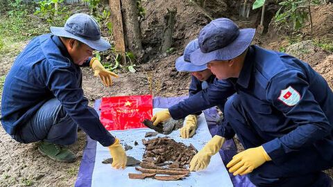 Đội K93 quy tập thêm 2 bộ hài cốt liệt sĩ tại tỉnh Takeo