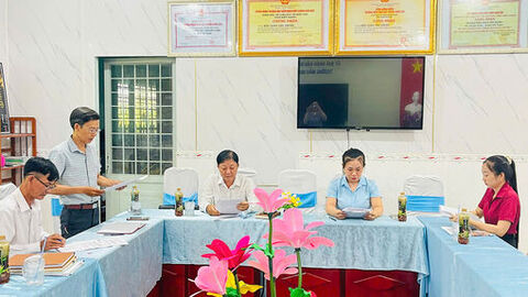 Kiểm tra để nâng chất tổ chức cơ sở đảng