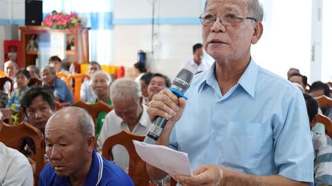 Đại biểu Quốc hội tỉnh An Giang tiếp xúc cử tri sau Kỳ họp thứ 10, Quốc hội khóa XV