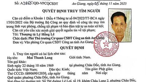 Truy tìm người đàn ông bị tố lừa đảo chiếm đoạt 300 triệu đồng