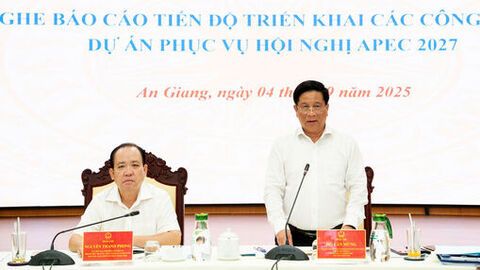 Tập trung đẩy nhanh tiến độ các công trình, dự án phục vụ Hội nghị APEC 2027