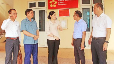 Tiếp tục sắp xếp đội ngũ, cơ sở vật chất, bảo đảm vận hành hiệu quả chính quyền cấp xã