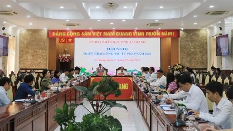 An Giang: Tăng tốc và thực hiện chuyển đổi số toàn diện trong ngành tư pháp 