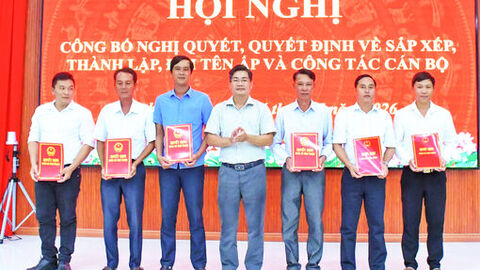 Sắp xếp xã Vĩnh Thuận còn 11 ấp