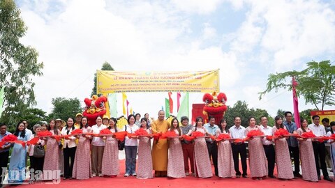 Khánh thành cầu ở Vĩnh Hanh trị giá hơn 3,4 tỷ đồng