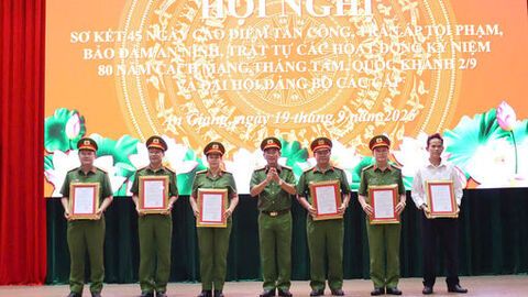 Công an tỉnh An Giang: Sơ kết 45 ngày cao điểm tấn công, trấn áp tội phạm, bảo đảm an ninh trật tự