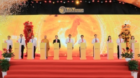 Tập đoàn T&T khởi công xây dựng khu công nghiệp gần 200ha tại An Giang 
