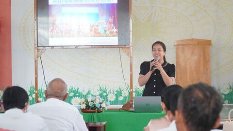 Bồi dưỡng kiến thức pháp luật, kỹ năng tuyên truyền về hôn nhân, dân số vùng đồng bào dân tộc