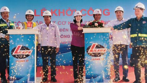 Khởi công hạng mục lắp đặt cơ khí tuyến ống bờ Dự án Lô B - Ô Môn tại An Giang