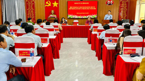 Xã Bình Sơn thu ngân sách địa phương đạt 338% so dự toán