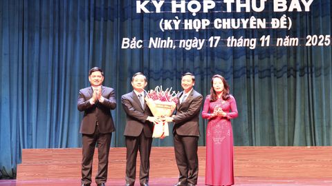 Đồng chí Phạm Hoàng Sơn được bầu giữ chức Chủ tịch UBND tỉnh Bắc Ninh