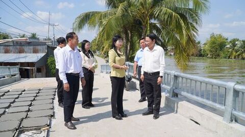 Quyết liệt tháo gỡ vướng mắc, đẩy nhanh tiến độ đầu tư công tại xã Tân Hội