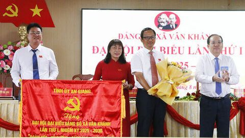 Đại hội Đảng bộ xã Vân Khánh nhiệm kỳ 2025 - 2030