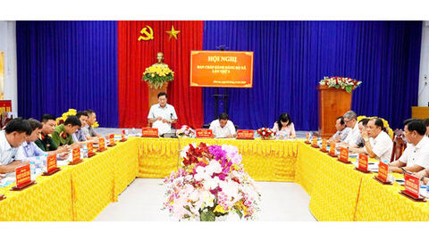 Đảng ủy xã Phú An đẩy mạnh phát triển kinh tế xanh và giải ngân đầu tư công quý II