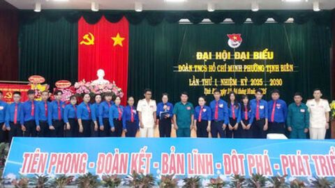 Đoàn phường Tịnh Biên thực hiện đạt và vượt 100% chỉ tiêu nghị quyết