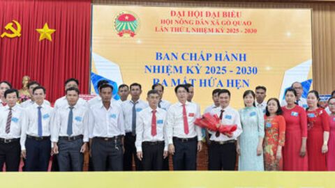 Xã Gò Quao có 1.566 hộ nông dân sản xuất, kinh doanh giỏi