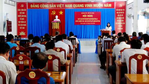 Các địa phương tổ chức triển khai học tập, quán triệt Nghị quyết Đại hội Đảng bộ tỉnh, xã