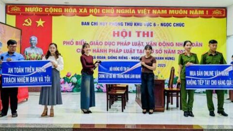 Sôi nổi Hội thi Phổ biến, giáo dục pháp luật năm 2025
