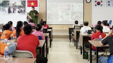 Công nhân Hwaseung Rạch Giá được chăm sóc kiến thức sức khỏe