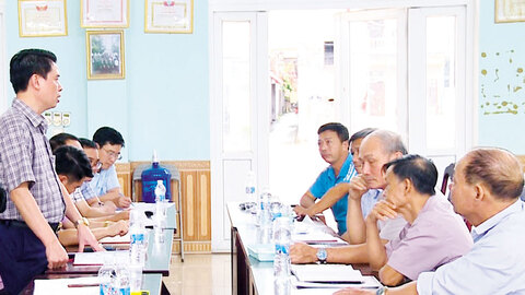 Hướng về cơ sở xây dựng tổ chức đảng vững mạnh
