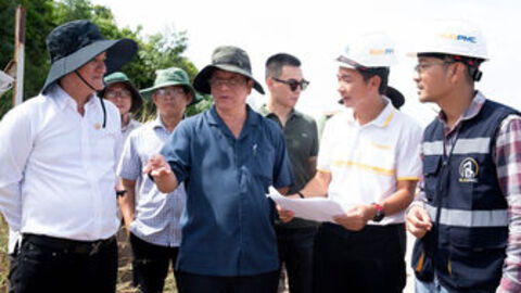 Chủ tịch UBND tỉnh An Giang Hồ Văn Mừng kiểm tra tiến độ thi công các công trình phục vụ APEC 2027